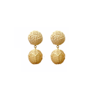 Rattan post with woven rattan ball_m donohue collection